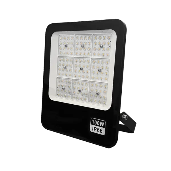 Прожектор светодиодный 100W/5000K (Чёрный | 60°) IP66 10000Lm - FOTON LIGHTING
