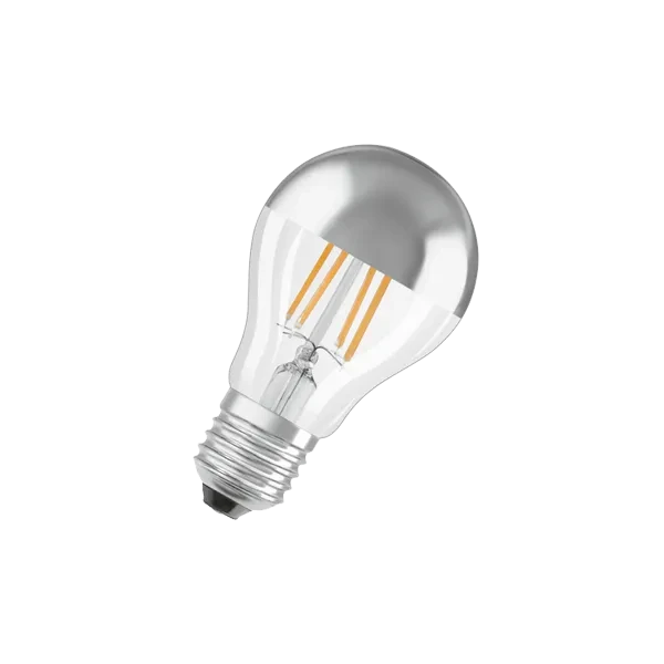 Лампа светодиодная филаментная 6.5W/2700K (=50W) E27 | СЕРЕБРЯНЫЙ КУПОЛ | PERFORMANCE CLASS | - LEDVANCE