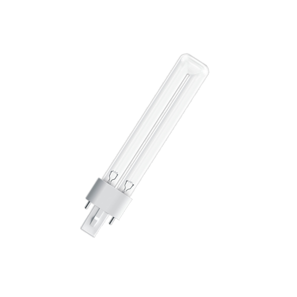 Лампа бактерицидная ультрафиолетовая HNS S 7W G23 d28х135,5 | UVC без озона | - OSRAM