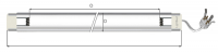 Лампа бактерицидная LightBest GPH 875D18 80W 0,75A (NLR 1880 WS, P-1880W)