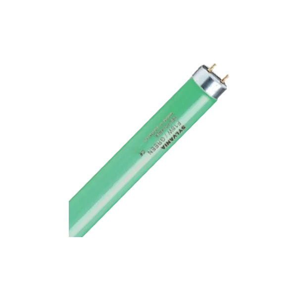 F 58W/GREEN G13 4000Lm d26x1500mm (зеленая) - цветная люминесцентная лампа T8 SYLVANIA