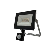 Прожектор светодиодный с датчиком 20W/4200К SENSOR (СЕРЫЙ) 220-240В 1700Лм 122x143x45мм - FOTON LIGHTING