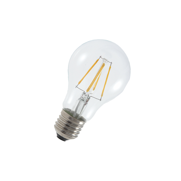 Лампа светодиодная филаментная Груша 12W/3000К (=120W) E27 220-240V | FL-LED Filament A60 | - FOTON LIGHTING