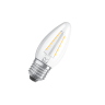 Лампа светодиодная филаментная 4W/2700K (=40W) E27 | Прозрачная | PARATHOM FILAMENT | - OSRAM