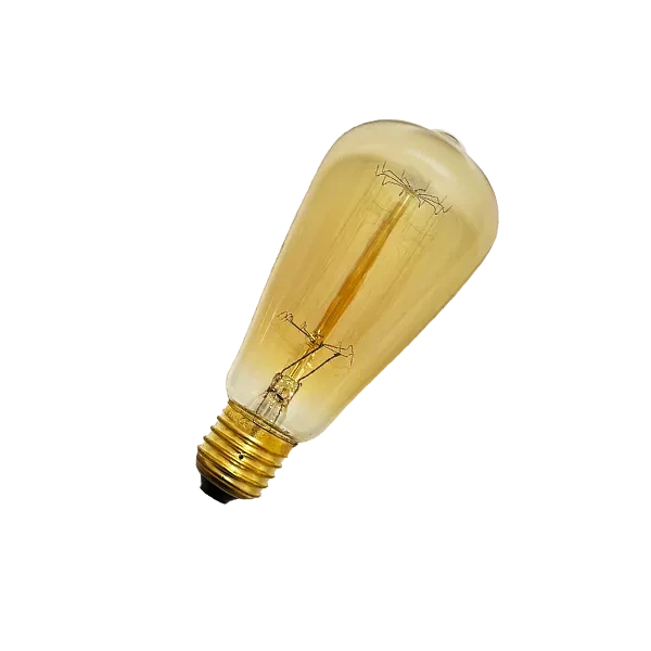 Лампа накаливания РЕТРО FL-Vintage ST64 60W E27 220V - FOTON LIGHTING