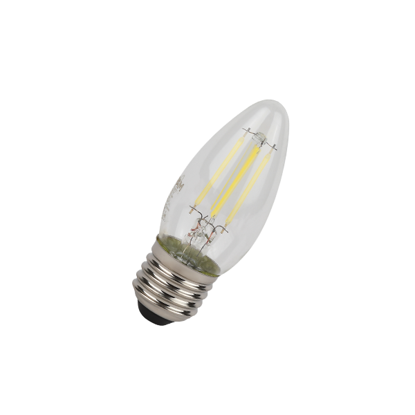 Лампа светодиодная филаментная 6W/6500K (=75W) E27 | Свеча | LED STAR 5Y FILAMENT | - OSRAM