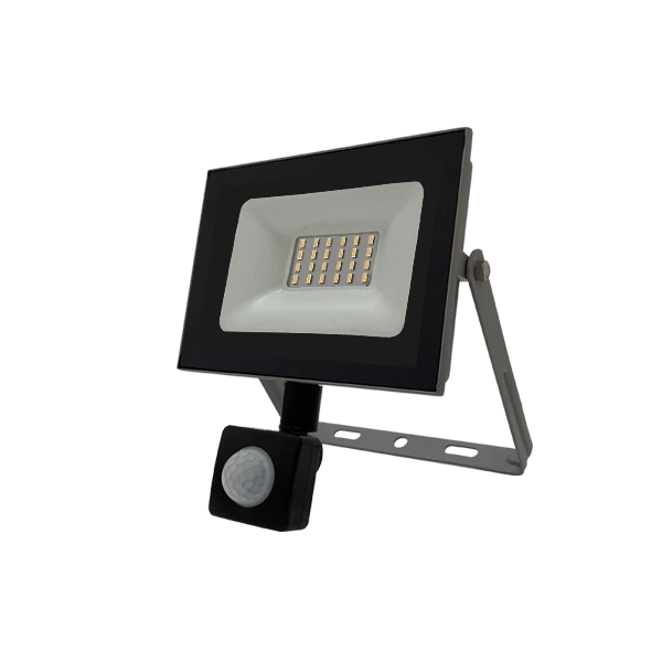 Прожектор светодиодный с датчиком 30W/4200К SENSOR (СЕРЫЙ) 220-240В 3000Лм - FOTON LIGHTING