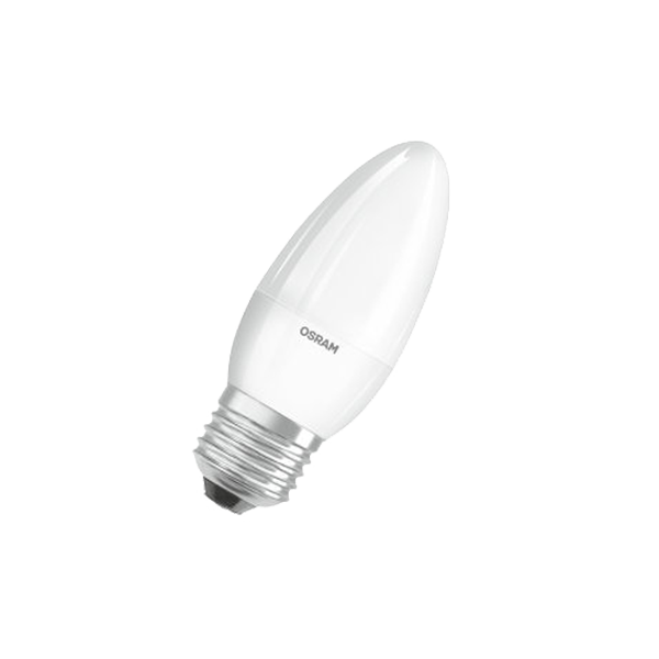 Лампа светодиодная LS 8W/3000K (=75W) E27 | LED Star 2Y | Свеча | - OSRAM
